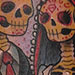 Tattoos - Day of the Dead Couple Tattoo - 74228